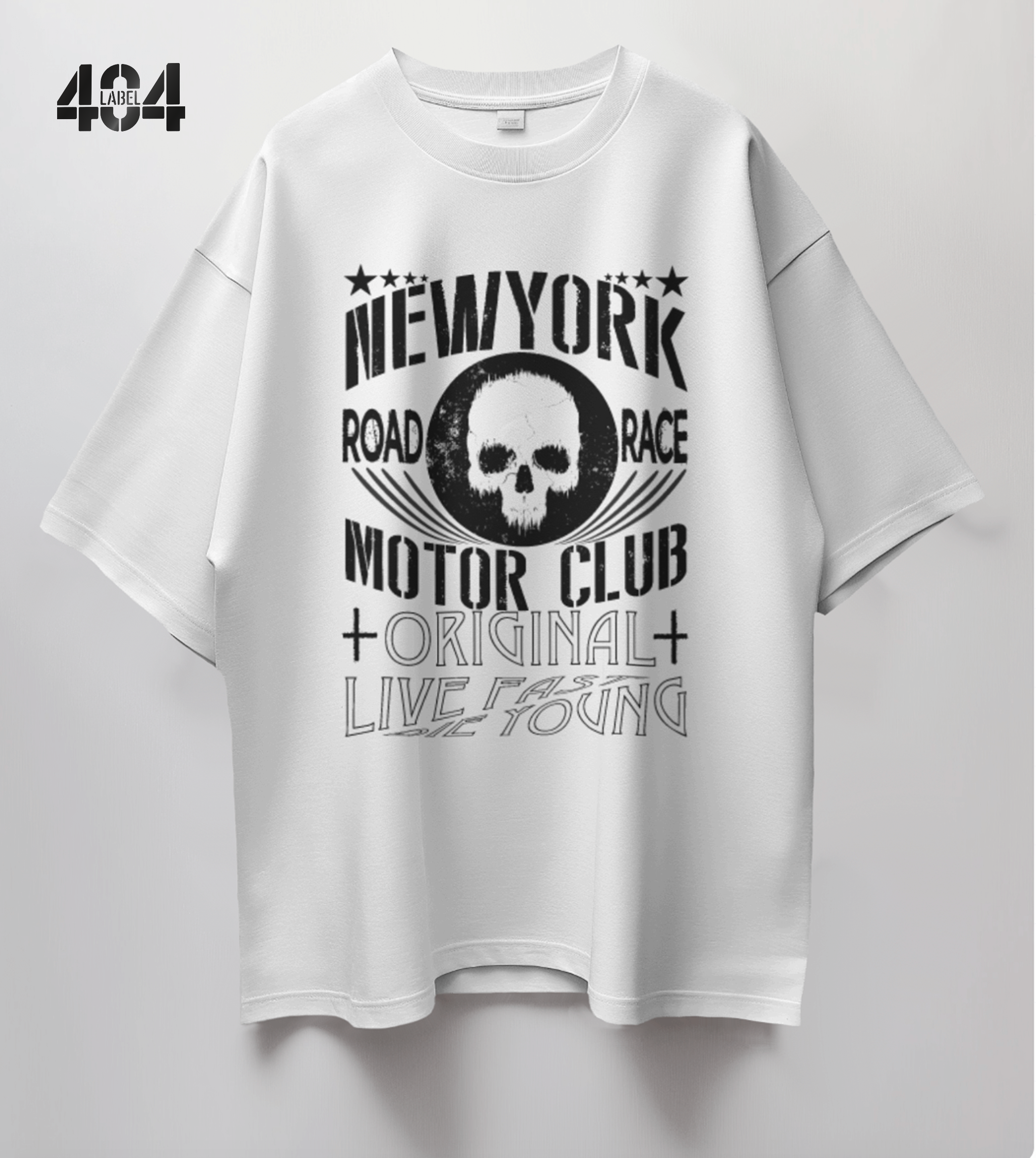New York Motor Club Oversized Graphic Tee*
