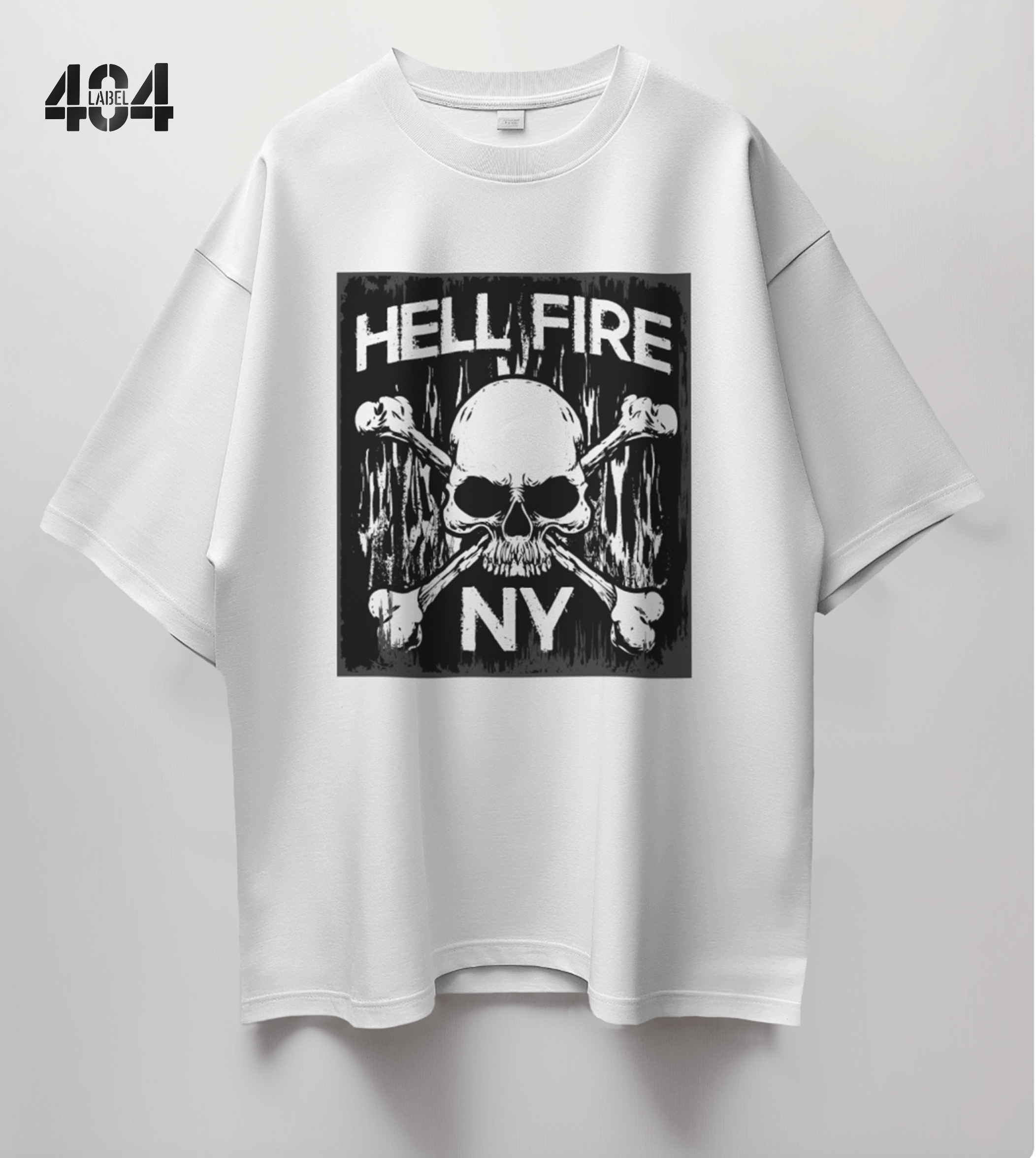 Hell Fire NY Oversized Graphic Tee*