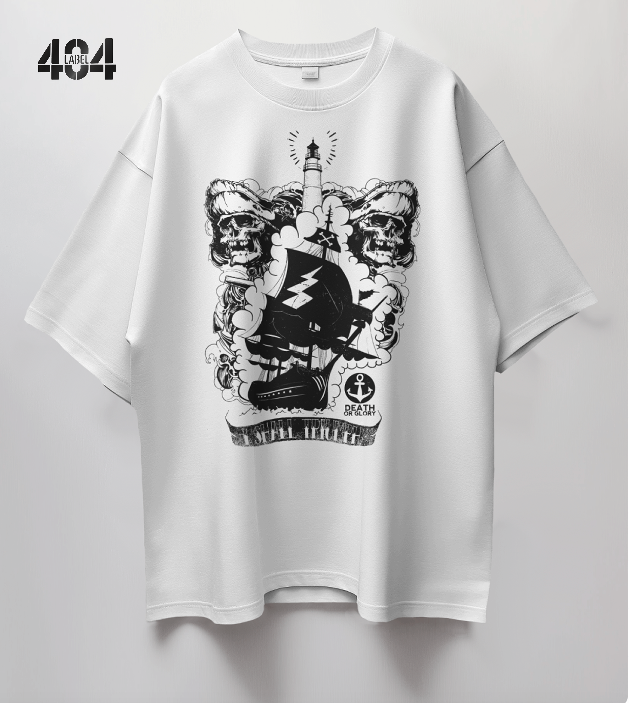 Death or Glory Oversized Nautical Graphic Tee*