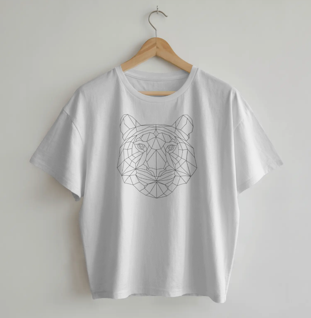 Geometric Tiger T-Shirt