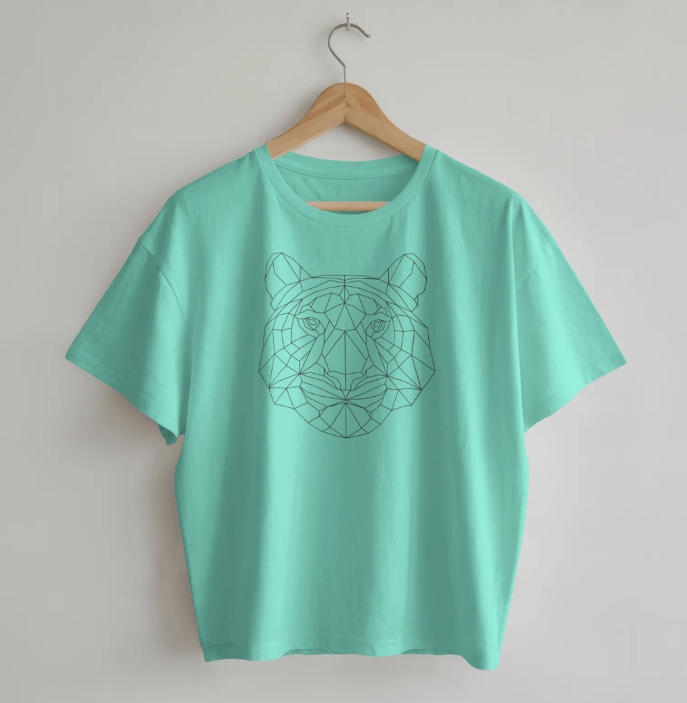 Geometric Tiger T-Shirt