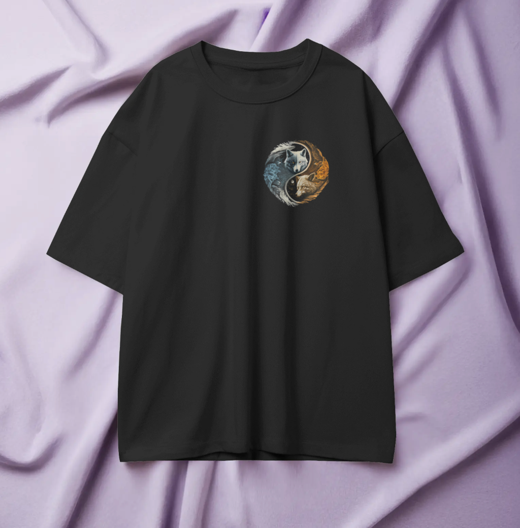 Yin Yang Wolves T-Shirt