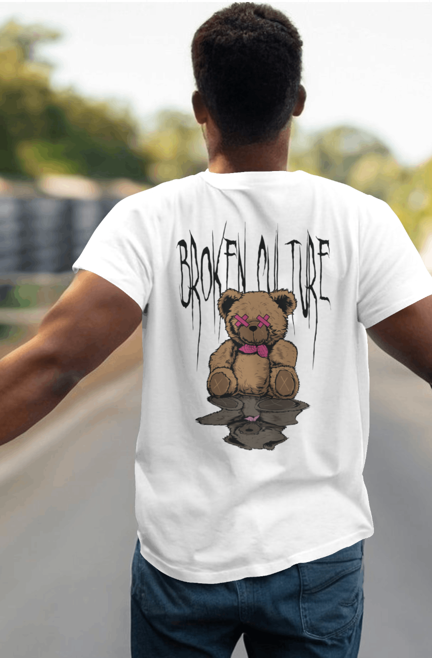 Broken Culture – Reflections Bear Tee