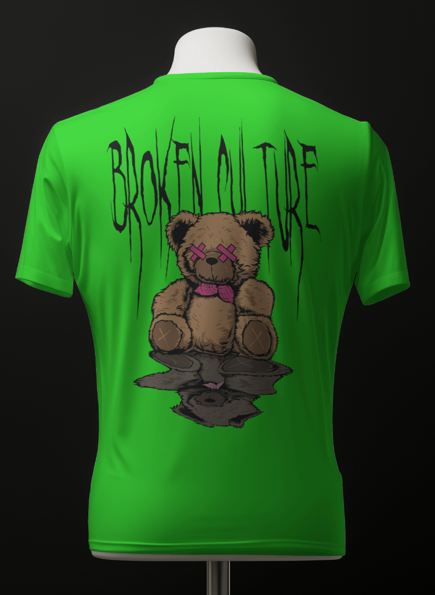 Broken Culture – Reflections Bear Tee