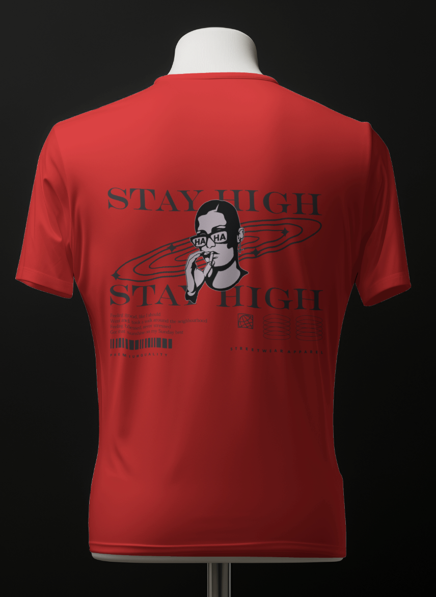 Stay High – Cosmic Chill Tee