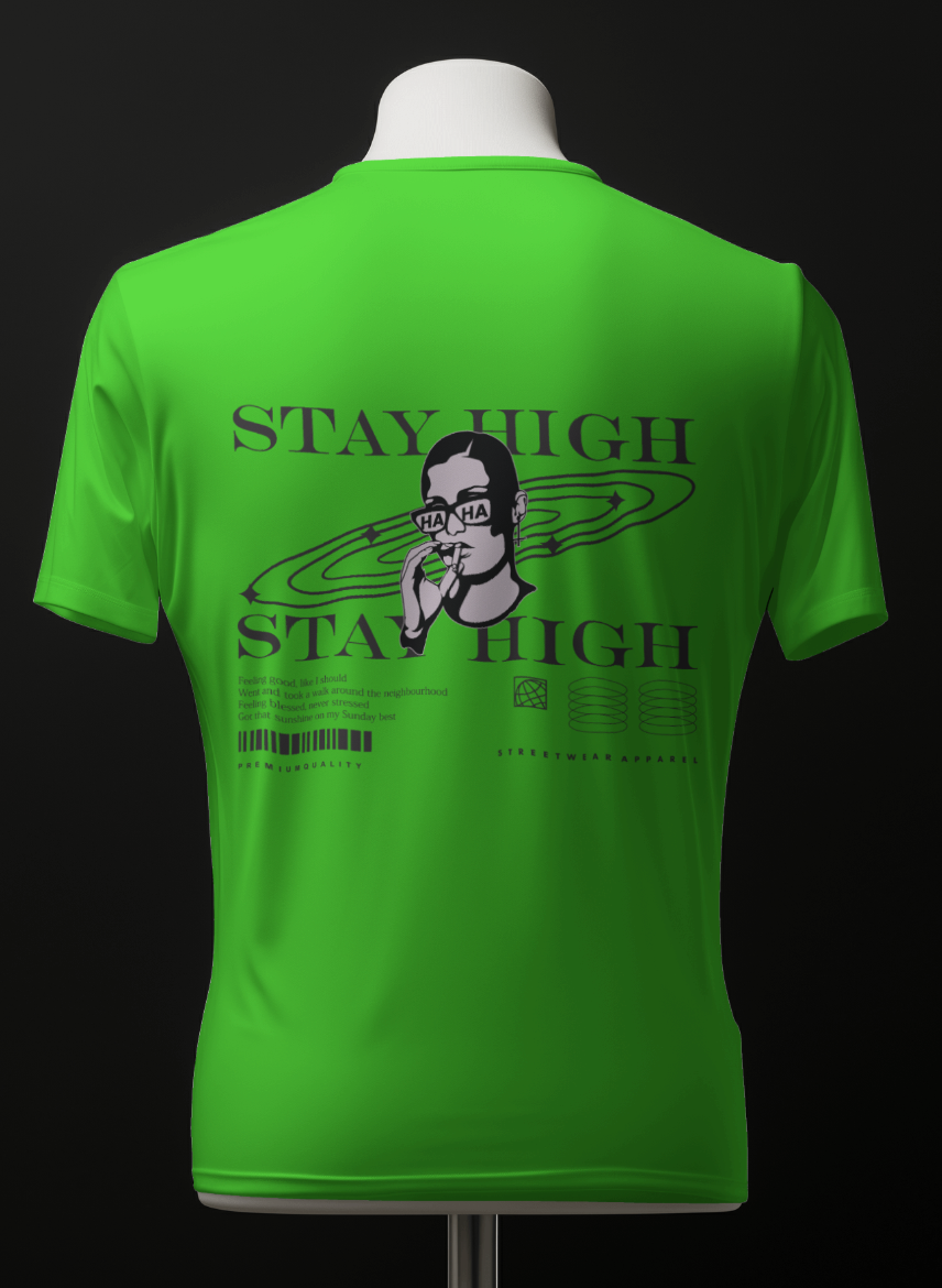 Stay High – Cosmic Chill Tee