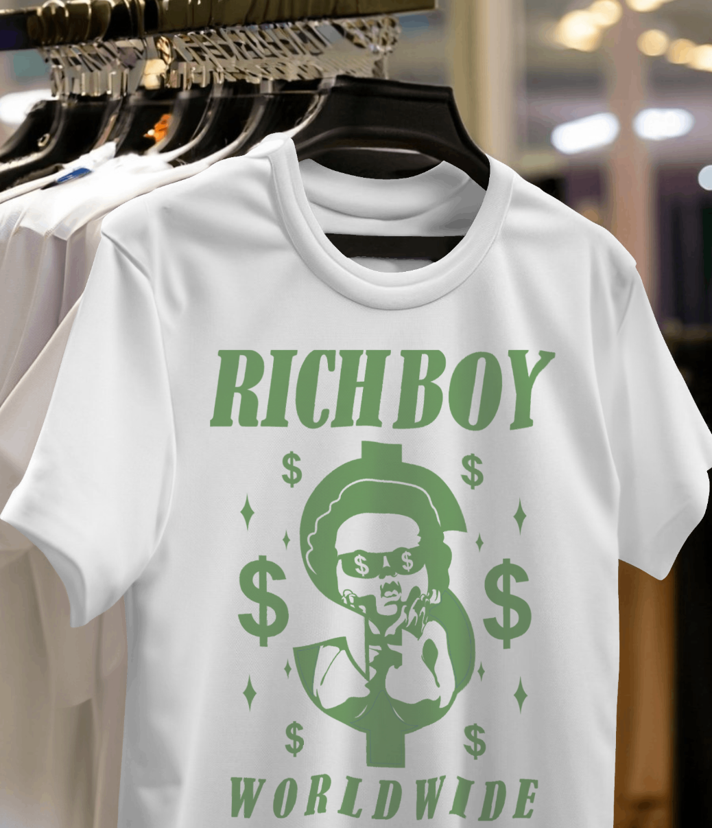 Rich Boy – Dollar Drip Tee