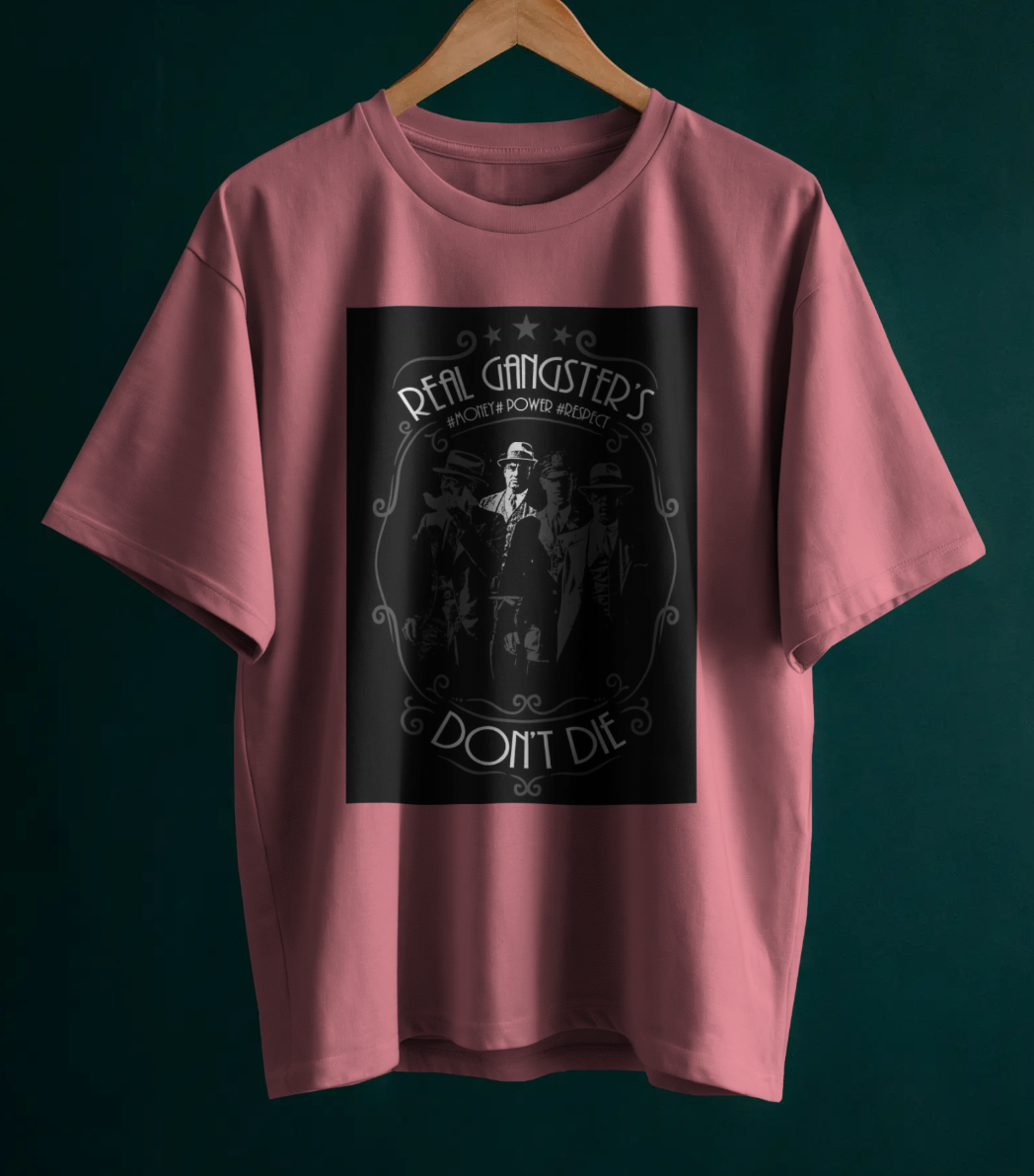 Real Gangster's oversize T-Shirt