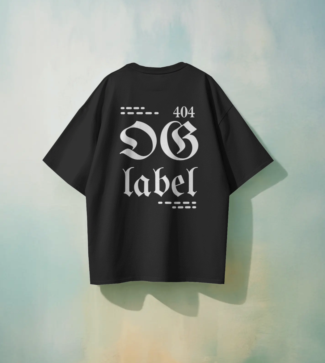 OG Label "Original Gangsters" Oversized Graphic T-Shirt