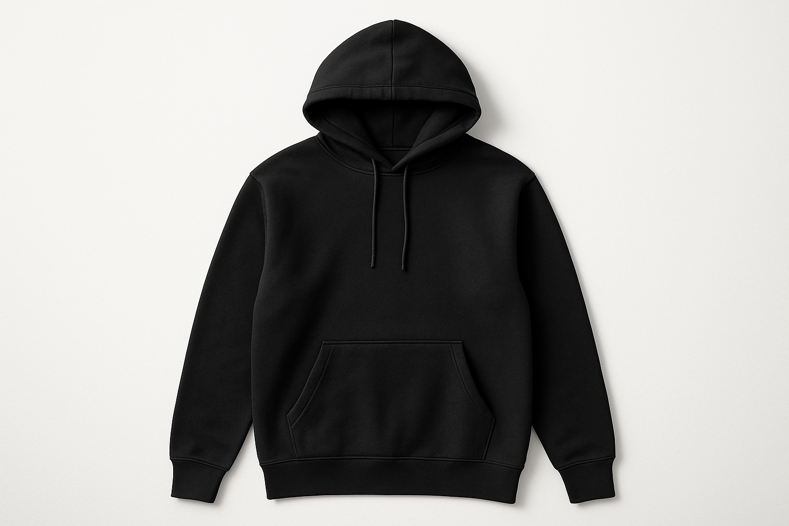 single black hoodie